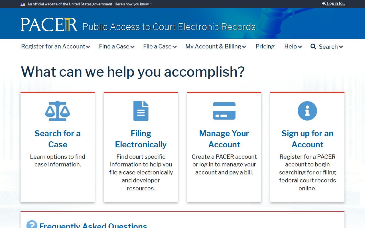 La Plata County court dockets PACER federal court records portal