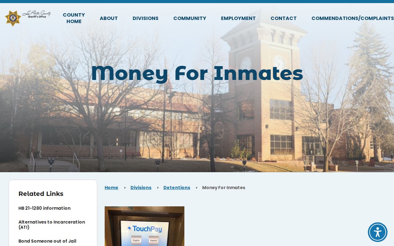 La Plata County district court custody money records context