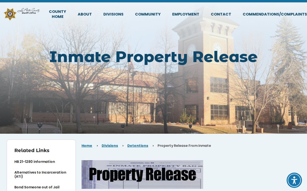 La Plata County divorce records related custody property-release rules